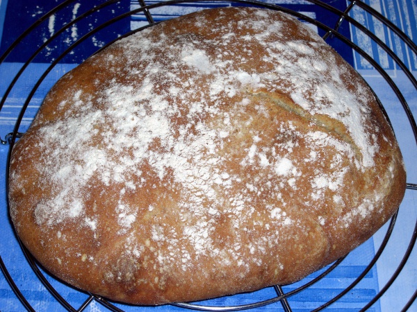 Pain a l'ancienne con poolish