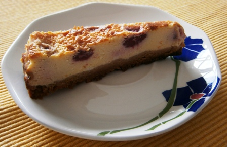 Tarta de queso y frambuesas.JPG