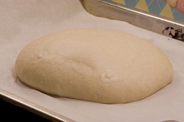 La masa antes de hornear
