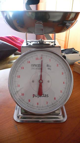 Báscula Pujadas 15k